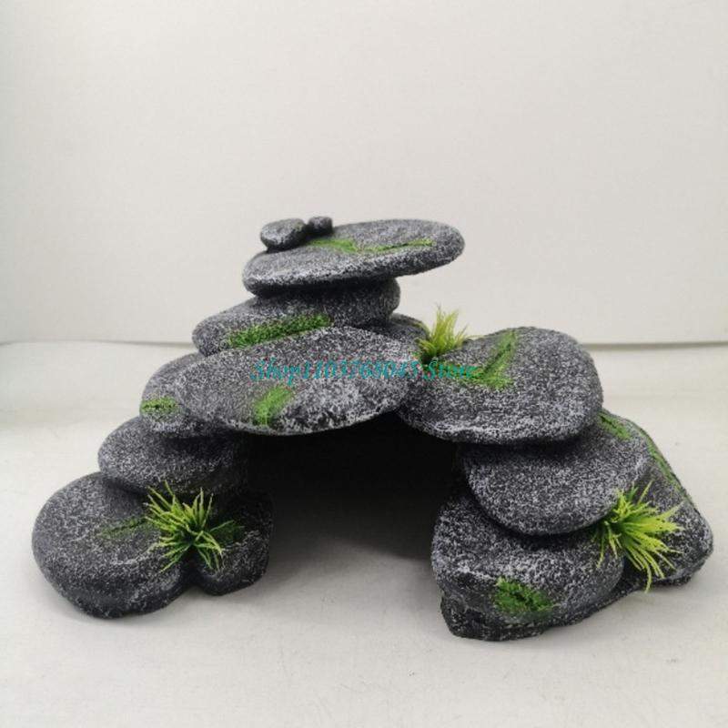 Aquarium Fish Hide - Aquariums Rock Stone Cave Decorations Fish