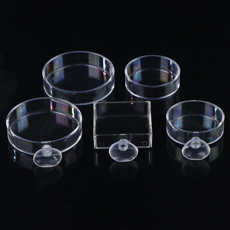 Aquarium Fish Jar - C Aquarium Feeder Acrylic Transparent Fish