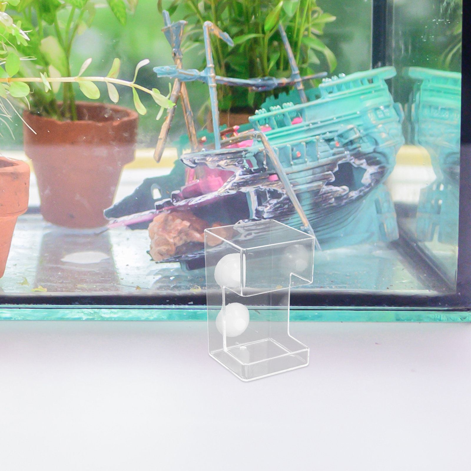 Fish Tank Acrylic Food Feeder  – Aquarium Fish Feeder Automatic recenzja i cena