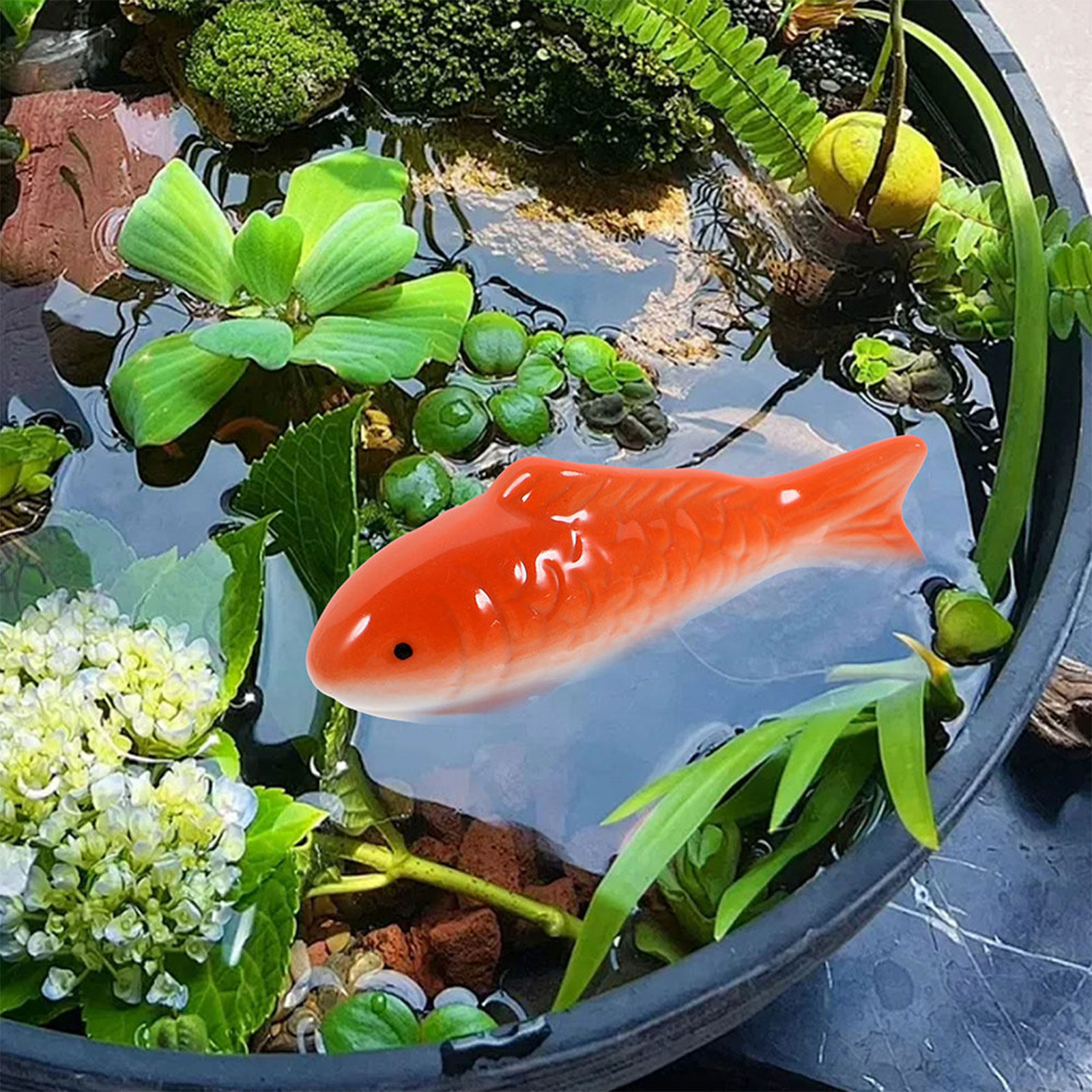 2Pcs Ceramic Floating Fish Dec – Aquarium Fish Escape recenzja i cena