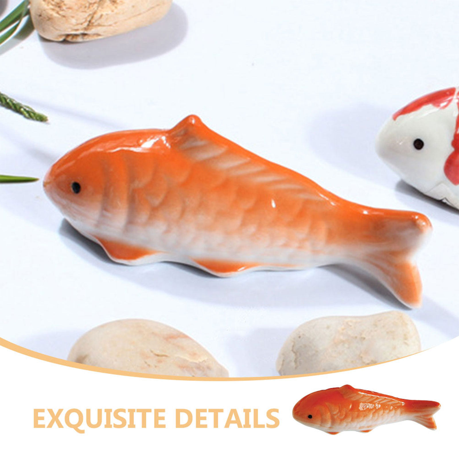 2Pcs Ceramic Floating Fish Dec – Aquarium Fish Escape recenzja i cena