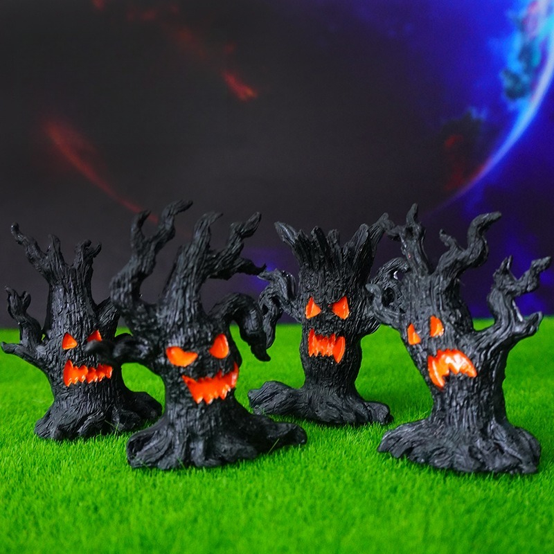 Halloween Haunted Tree Monster – Aquarium Fish Monster recenzja i cena