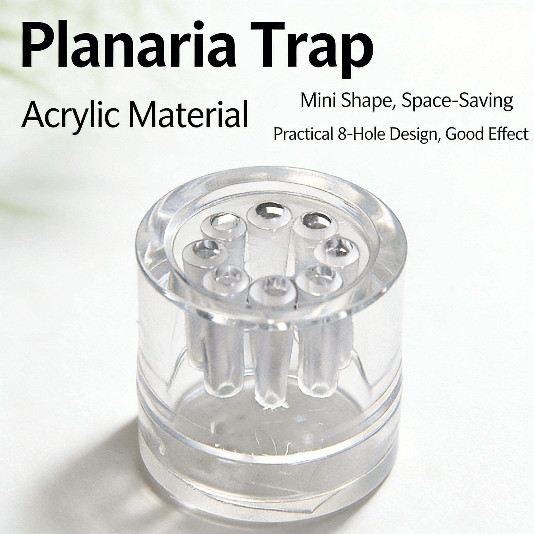 2Pcs Acrylic Planaria Trap 8-H – Aquarium Fish Escape recenzja i cena