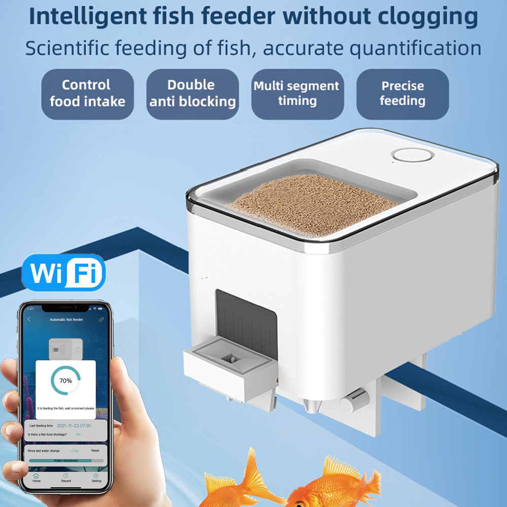 WiFi Smart Automatic Feeder Aq – Aquarium Fish Feeder Automatic recenzja i cena