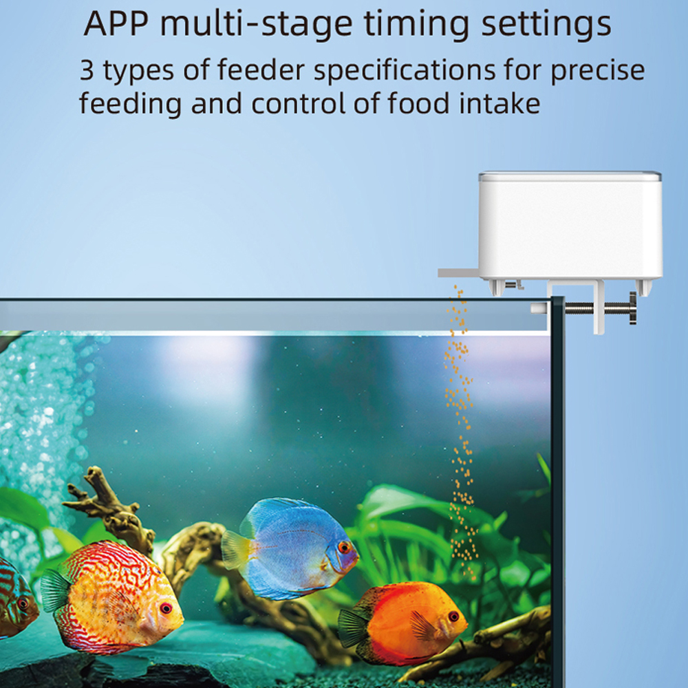 WiFi Smart Automatic Feeder Aq – Aquarium Fish Feeder Automatic recenzja i cena