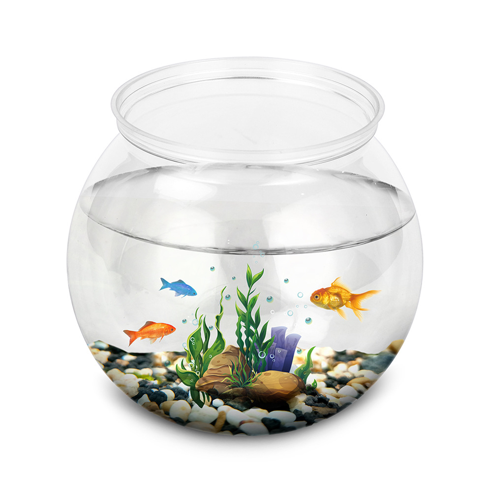 Fish Bowl Plastic L M S Sizes  – Aquarium Fish Jar recenzja i cena