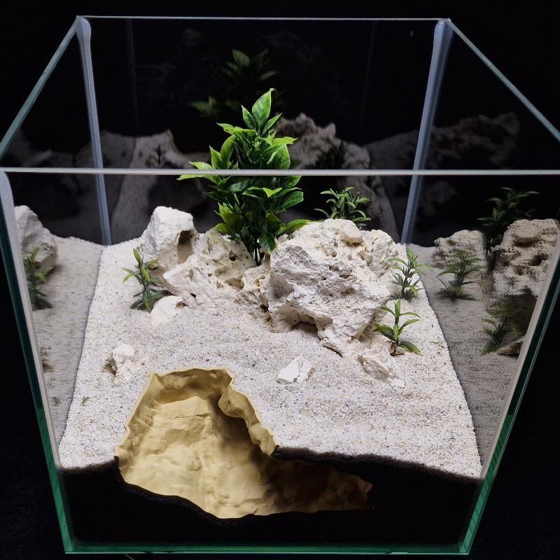 3D Printed High Sim Natural Ro – Aquarium Fish Hide recenzja i cena