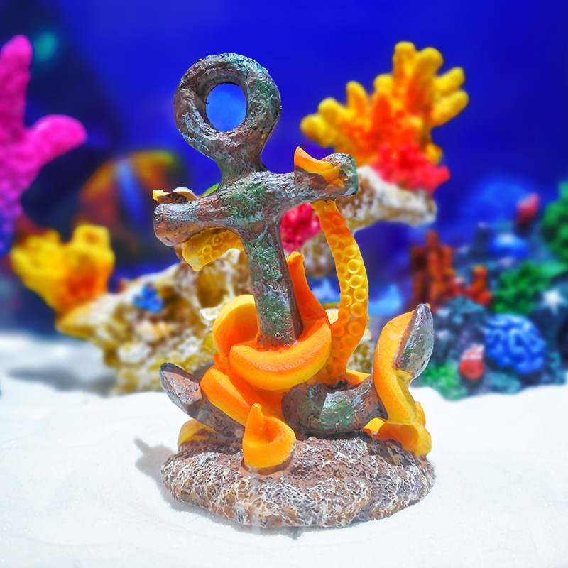 Retro Resin Landscape Ornament – Aquarium Fish Monster recenzja i cena