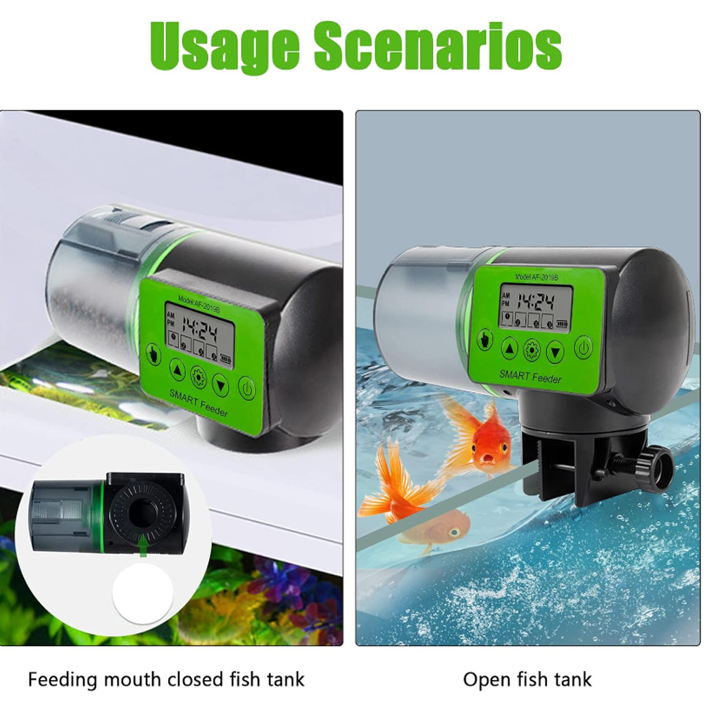 AF-2019B Automatic Fish Feeder – Aquarium Fish Feeder Automatic recenzja i cena
