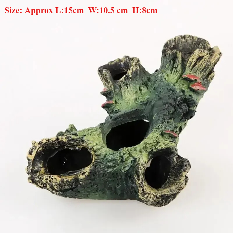 Resin Rockery Fish Tank Landsc – Aquarium Fish Hide recenzja i cena