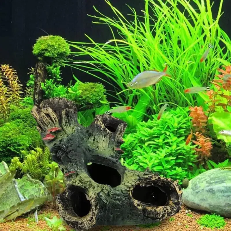 Resin Rockery Fish Tank Landsc – Aquarium Fish Hide recenzja i cena