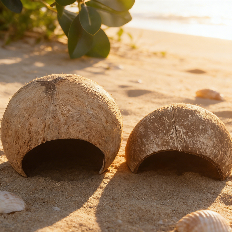 Coconut Hut Decor for Aquarium – Aquarium Fish Hide recenzja i cena