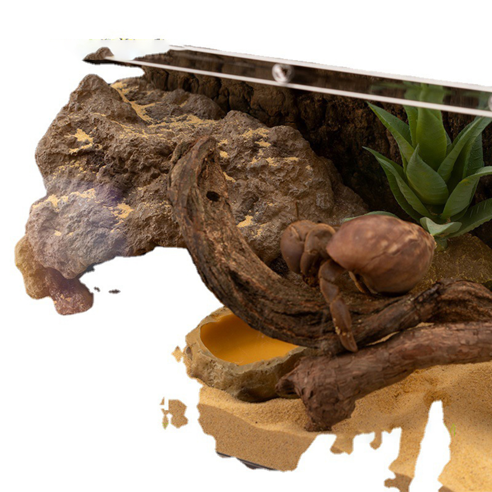 Resin Reptile Hide Cave Artifi – Aquarium Fish Hide recenzja i cena