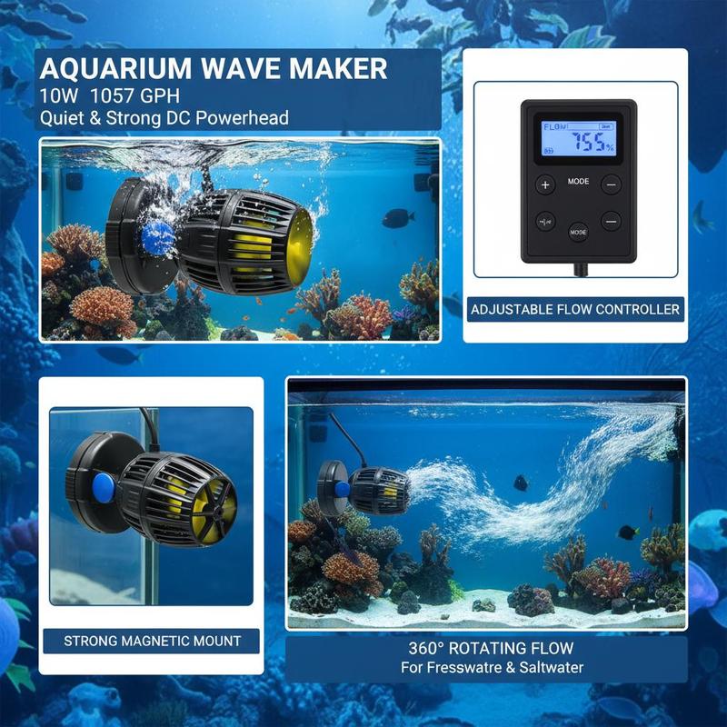 Aquarium Wave Maker, 10W, 1057 – Powerhead Circulation Pump recenzja i cena