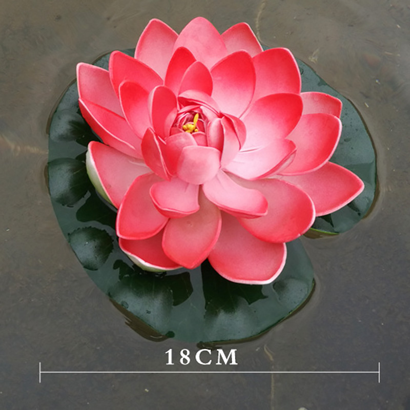 10cm/18cm Artificial Lotus Fak – Aquarium Fish Escape recenzja i cena