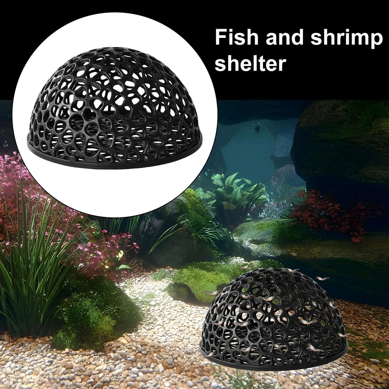 Hollow Out Small Fish Hemisphe – Aquarium Fish Hide recenzja i cena