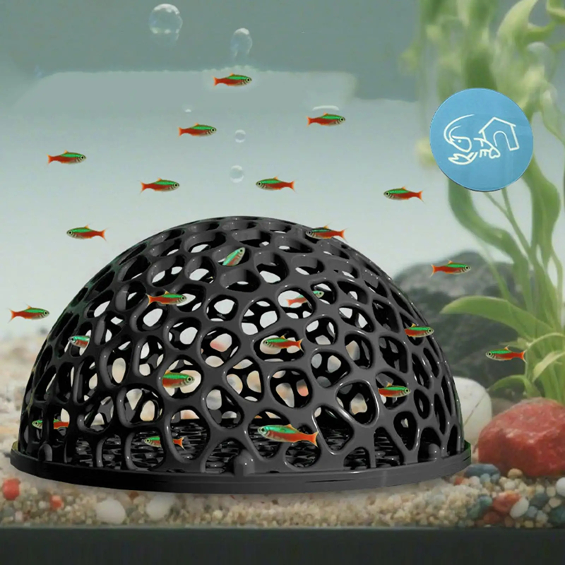 Hollow Out Small Fish Hemisphe – Aquarium Fish Hide recenzja i cena