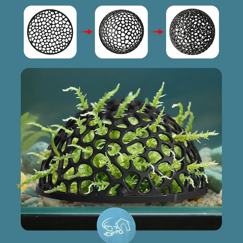 Hollow Out Small Fish Hemisphe – Aquarium Fish Hide recenzja i cena