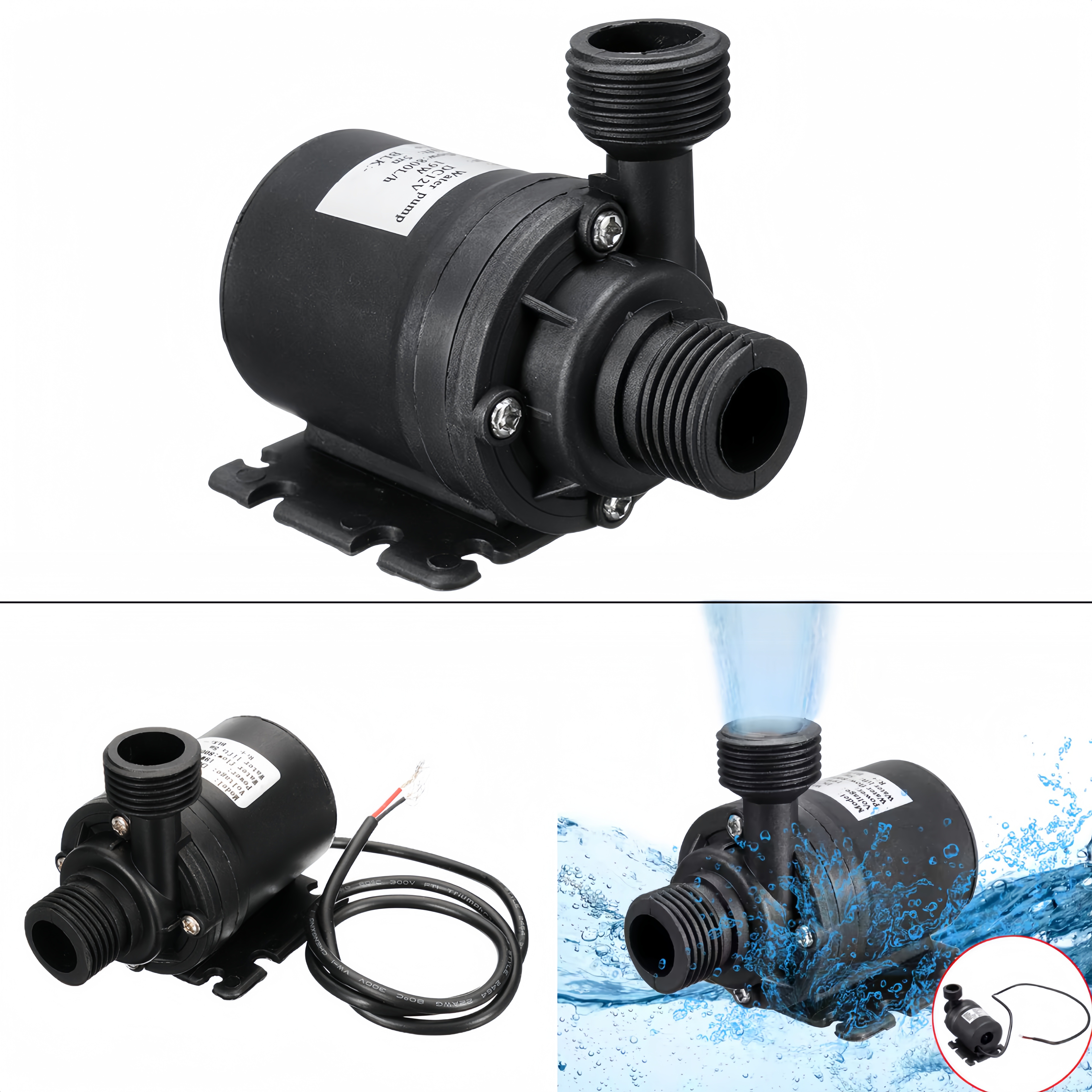 12V DC Submersible Water Pump  – Powerhead Circulation Pump recenzja i cena