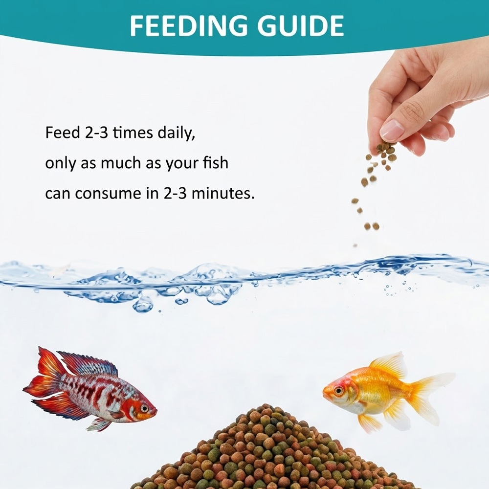 Premium Aquarium Fish Food 150 – Tetra Fish In Aquarium recenzja i cena