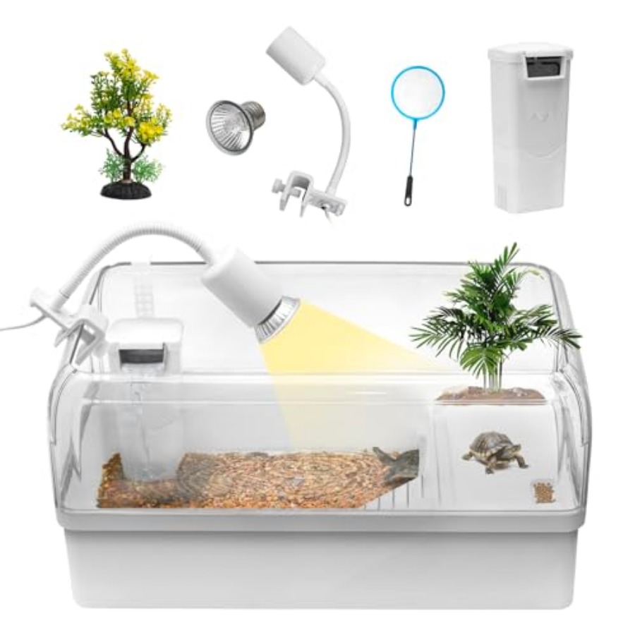 Turtle Tank Acrylic Habitat Ki – Aquarium Fish Zone recenzja i cena