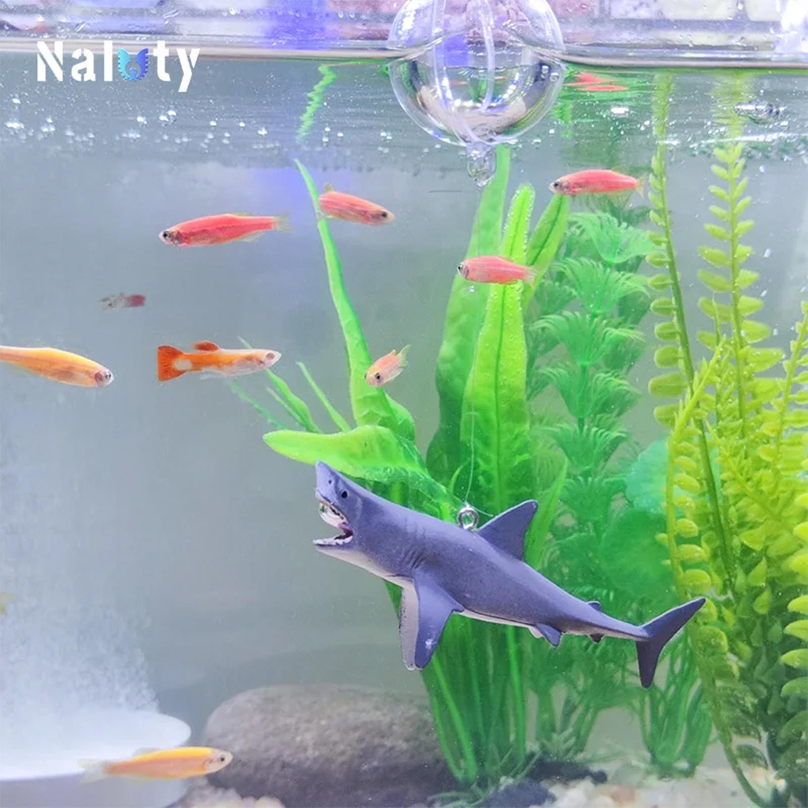 Floating Shark Aquarium Landsc – Aquarium Fish Escape recenzja i cena