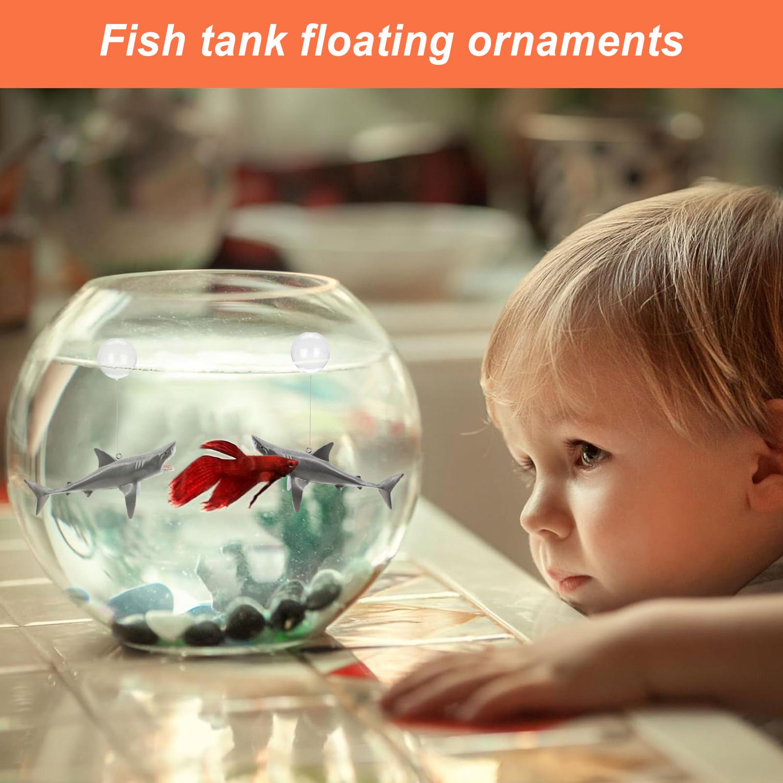 Floating Shark Aquarium Landsc – Aquarium Fish Escape recenzja i cena