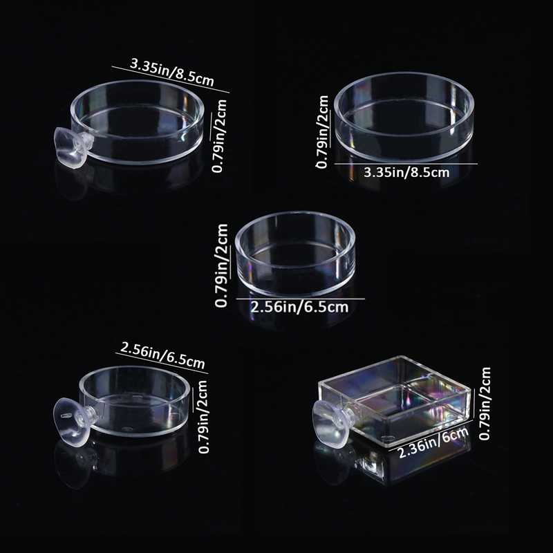 C Aquarium Feeder Acrylic Tran – Aquarium Fish Jar recenzja i cena
