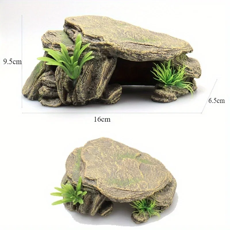1PC Aquarium Turtle Tank Decor – Aquarium Fish Hide recenzja i cena