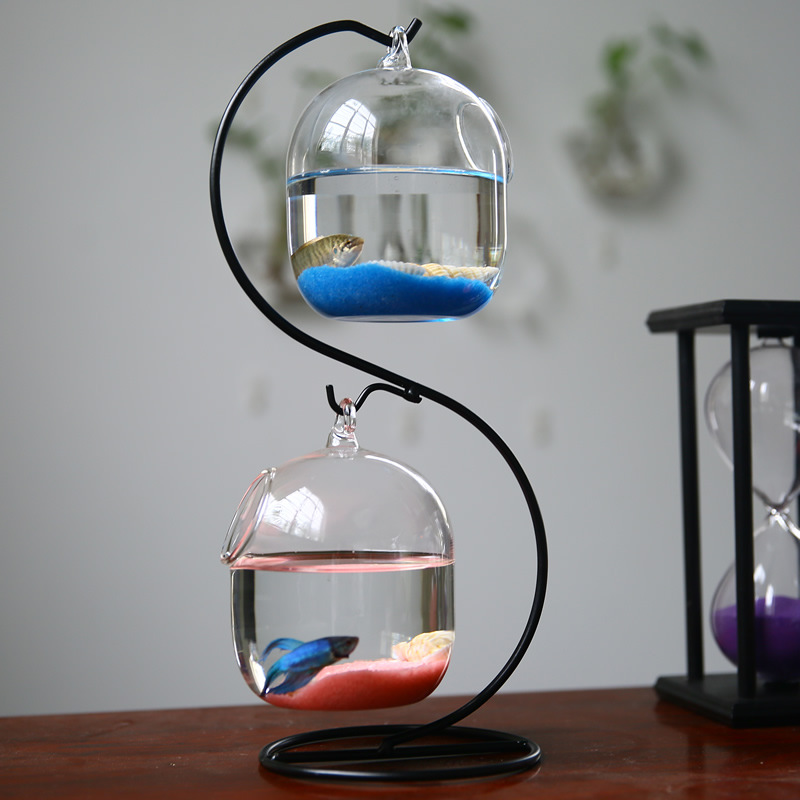 Creative Double-deck Suspended – Aquarium Fish Jar recenzja i cena