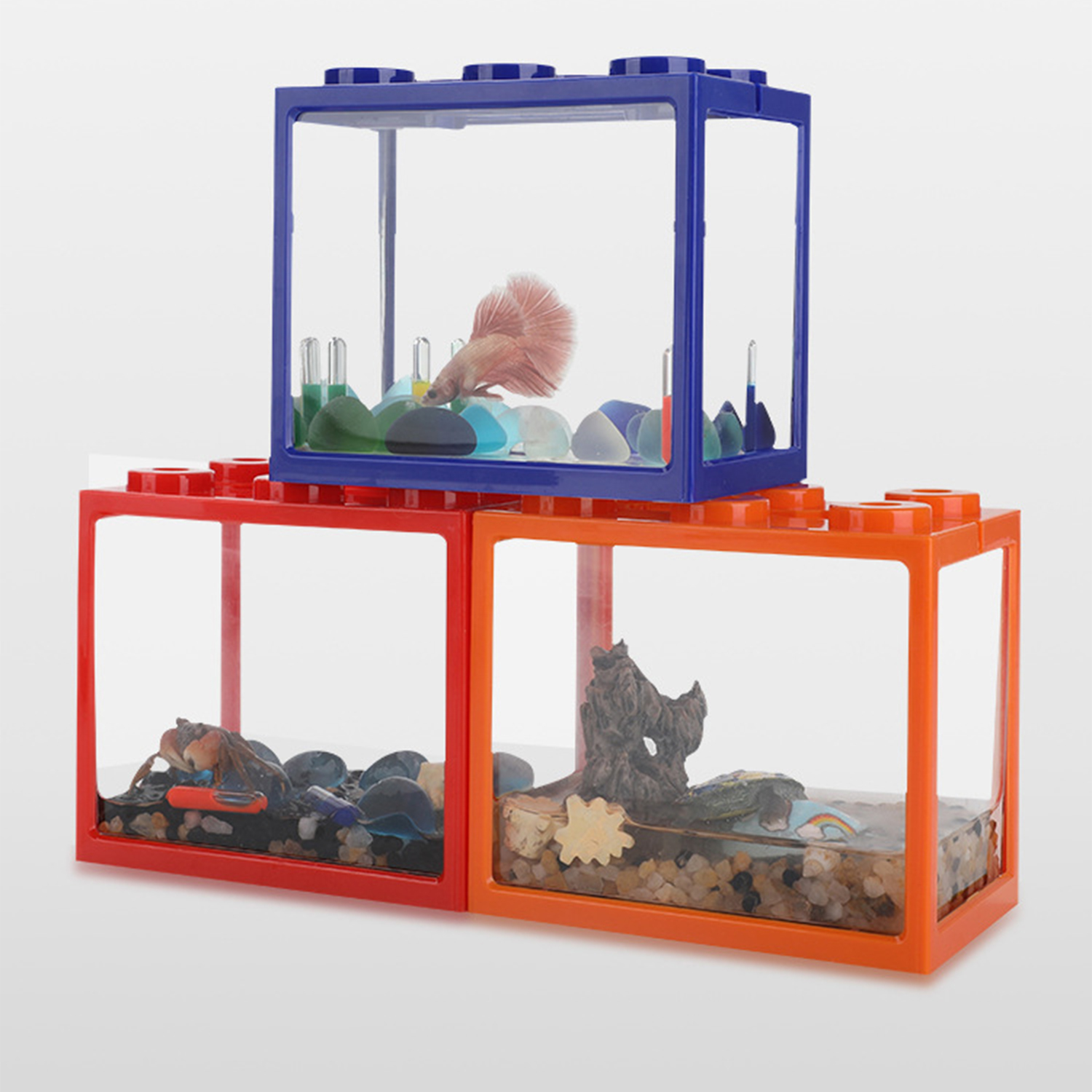 Plastic Betta Fish Tank  Aquar – Aquarium Fish Jar recenzja i cena