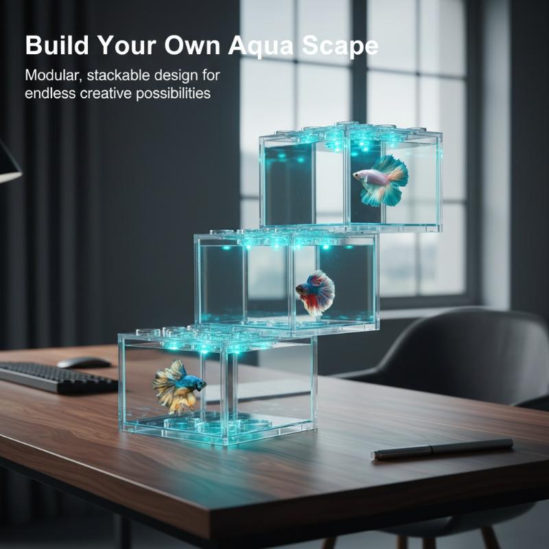 Mini Size Acrylic Fish Tank St – Aquarium Fish Jar recenzja i cena