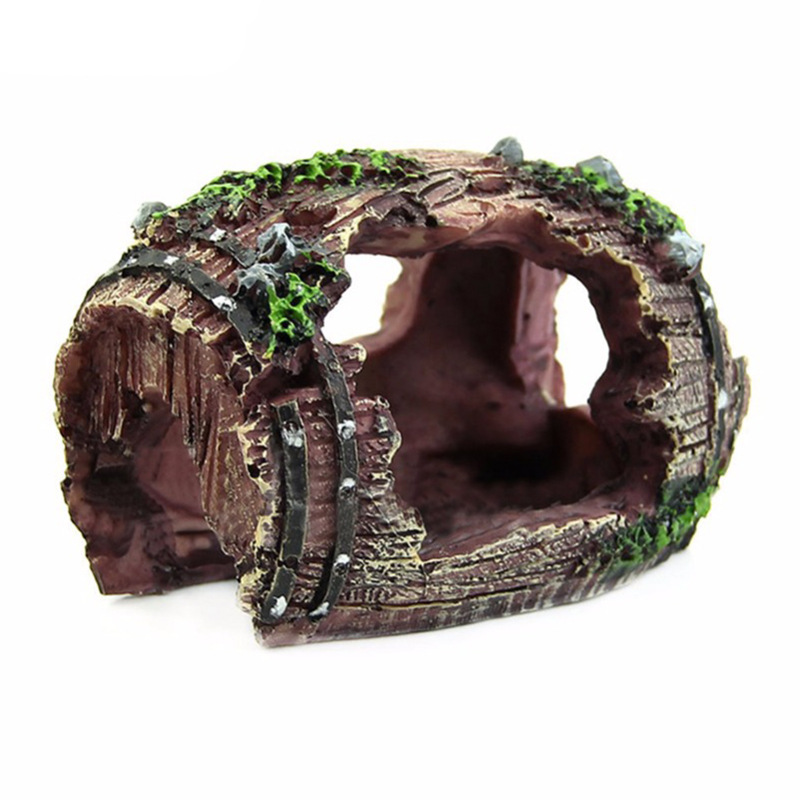 Aquarium Artificial Barrel Cav – Aquarium Fish Hide recenzja i cena
