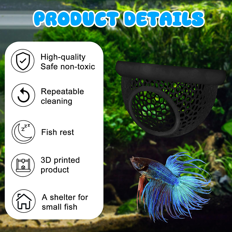 Ring FLoatinG Betta Hide Shrim – Aquarium Fish Hide recenzja i cena