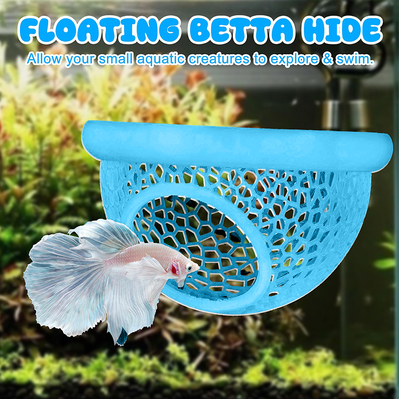 Ring FLoatinG Betta Hide Shrim – Aquarium Fish Hide recenzja i cena
