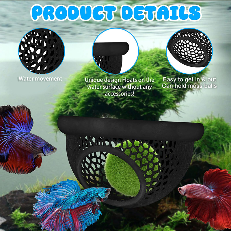 Ring FLoatinG Betta Hide Shrim – Aquarium Fish Hide recenzja i cena