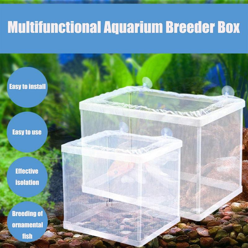 Fish Breeder Box with Suction, – Aquarium Fish Jar recenzja i cena