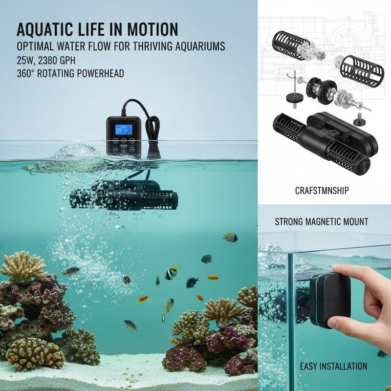 Free Shipping-Fish Tank Circul – Powerhead Circulation Pump recenzja i cena