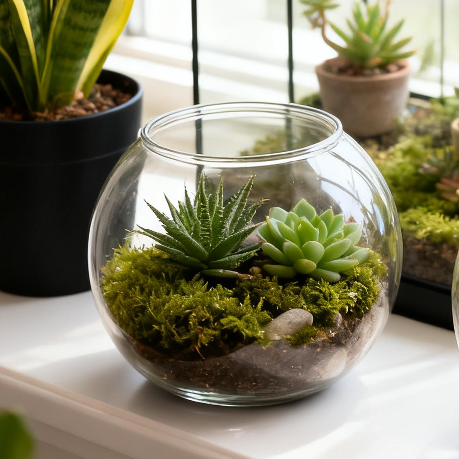 Bubble Bowl Space-Saving Aquar – Aquarium Fish Jar recenzja i cena