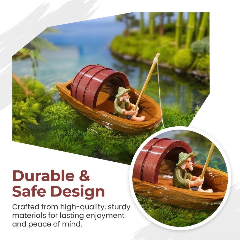 Fish Tank Floating Boat Fisher – Aquarium Fish Escape recenzja i cena
