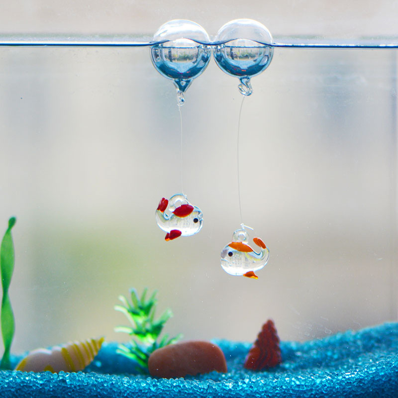 5PCS Glass Luminous Whale Floa – Aquarium Fish Escape recenzja i cena