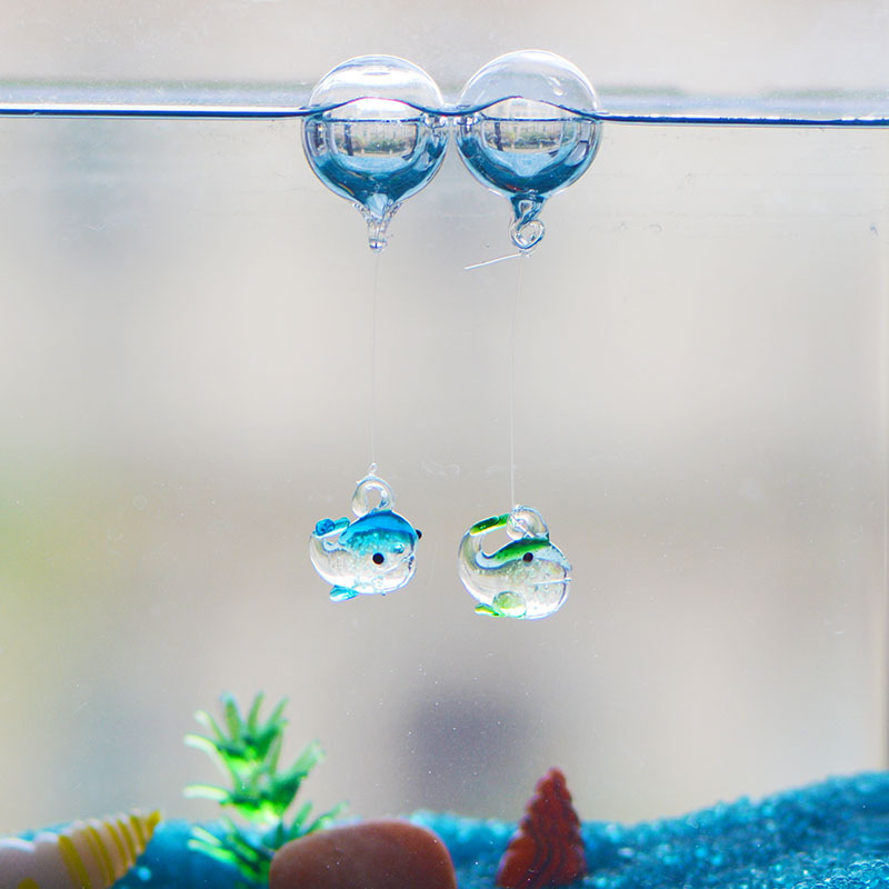 5PCS Glass Luminous Whale Floa – Aquarium Fish Escape recenzja i cena